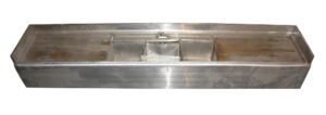 Kitchen - Vintage Steel Triple Basin 2 Bay Restaurant Bar Sink