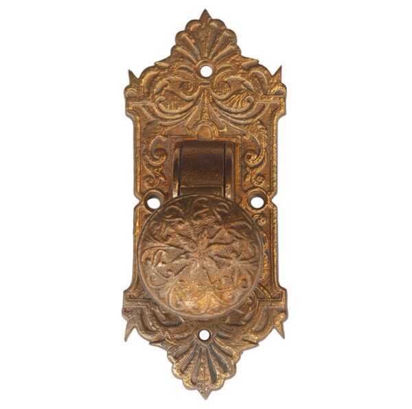 Knockers & Door Bells - Antique Aesthetic Polished Bronze Doorbell Lever