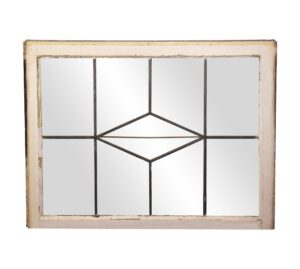 Leaded Glass - Reclaimed 28.5 x 36 Leaded Glass Tudor Window