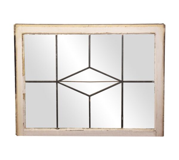Leaded Glass - Reclaimed 28.5 x 36 Leaded Glass Tudor Window