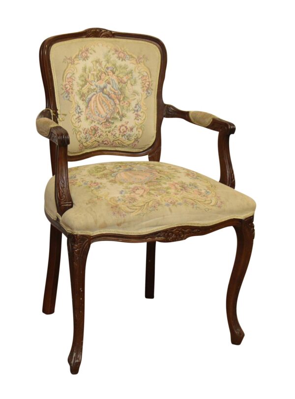 Living Room - Decorative Victorian Style Chair