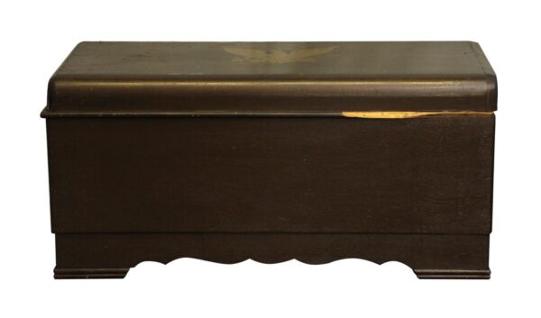 Living Room - Vintage Lane Cedar Chest with Eagle Motif