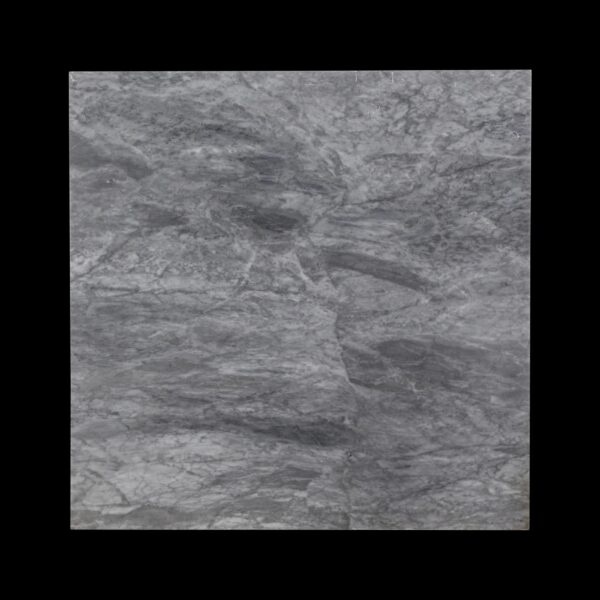 Marble Slabs - Reclaimed 30 in. Square Dark Gray Marble Slab