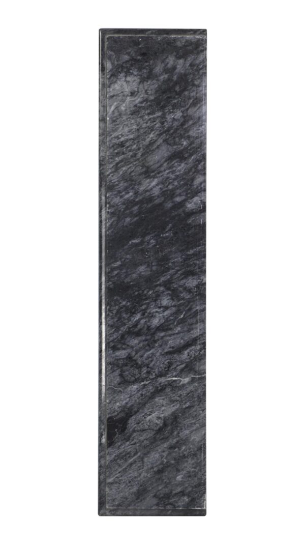 Marble Slabs - Reclaimed Dark Blue & Gray Carrara Marble Shelf Marble Slabs - Reclaimed Dark Blue & Gray Carrara Marble Shelf
