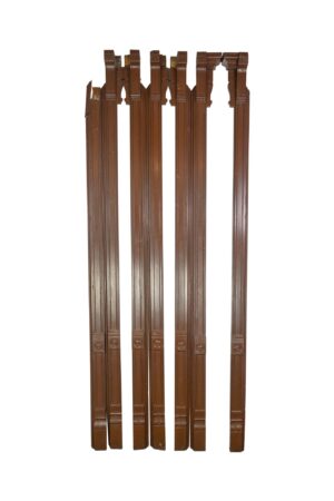 Moldings - Antique Victorian Carved Corbel Attached Vertical Molding Lot