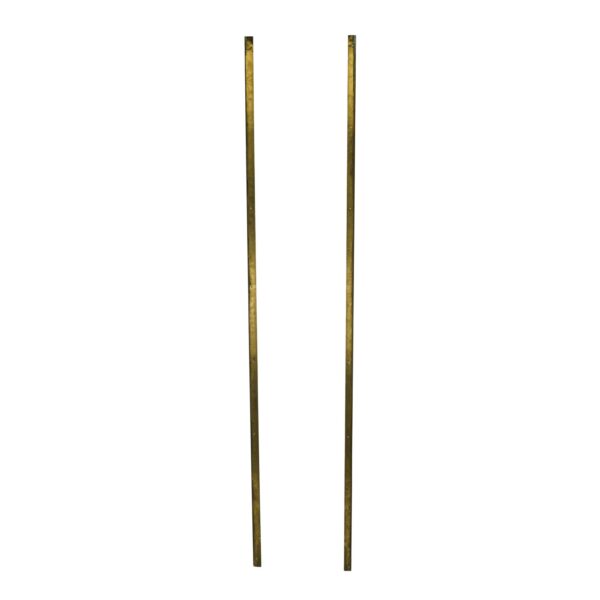 Moldings - Pair of Reclaimed 84.125 in. Bronze Outside Corner Guards
