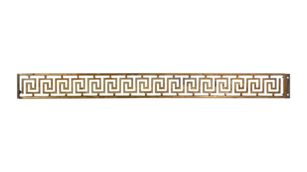 Moldings - Reclaimed 59.5 in. Greek Key Bronze Trim