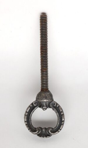 Other Cabinet Hardware - Vintage Nickel Plated Ornate Cheval Mirror Screw