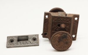 Other Hardware - Antique Aesthetic Cast Iron Double Sided Screen Door Latch
