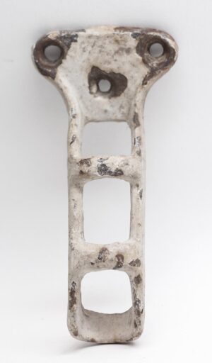 Other Hardware - Distressed Painted White Flag Pole Bracket