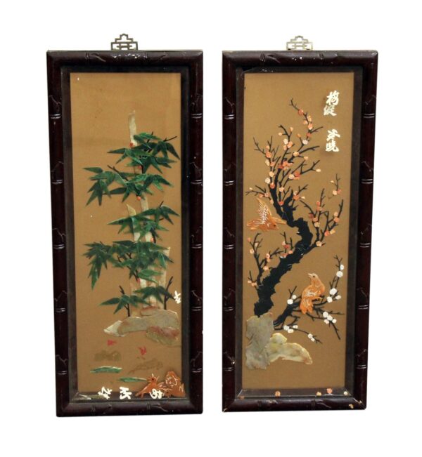 Other Wall Art  - Pair of Asian Reliefs