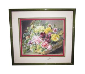 Other Wall Art  - Raised Floral Bouquet Picture