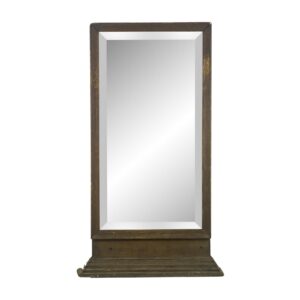 Overmantels & Mirrors - Vintage Wood Framed Tabletop Overmantel Mirror Overmantels & Mirrors - Vintage Wood Framed Tabletop Overmantel Mirror