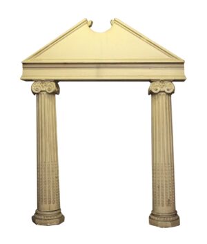 Pediments - Reclaimed Grand Entryway with Pediment