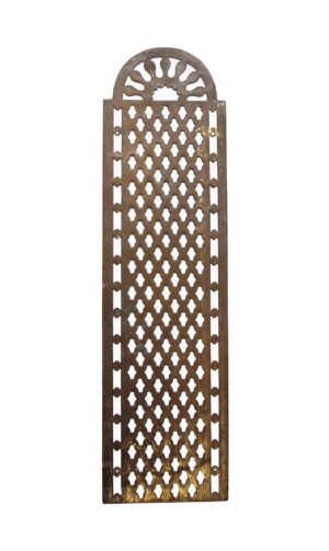 Push Plates - Antique 8.75 in. Traditional Brass Cut Out Door Push Plate