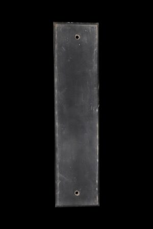 Push Plates - Vintage Clear Acrylic 12 in. Door Push Plate