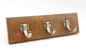 Racks - European Vintage Aluminum Triple Hook Wall Rack