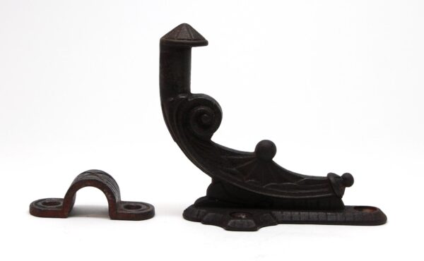 Railing Hardware - Antique Cast Iron Aesthetic Rail Bracket