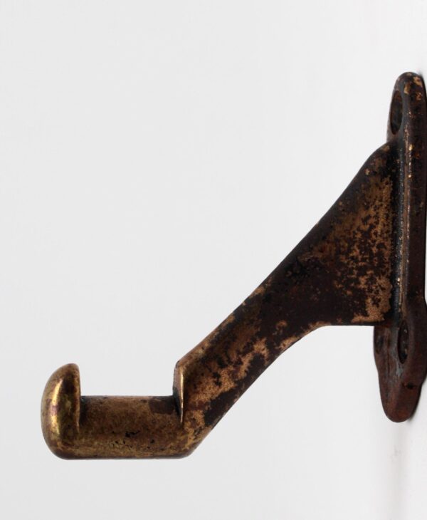 Railing Hardware - Antique Cast Iron or Steel Rail Bracket