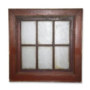 Reclaimed Windows - Cooper Union American Chestnut Windows 46.5 in. square