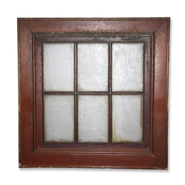 Reclaimed Windows - Cooper Union American Chestnut Windows 46.5 in. square