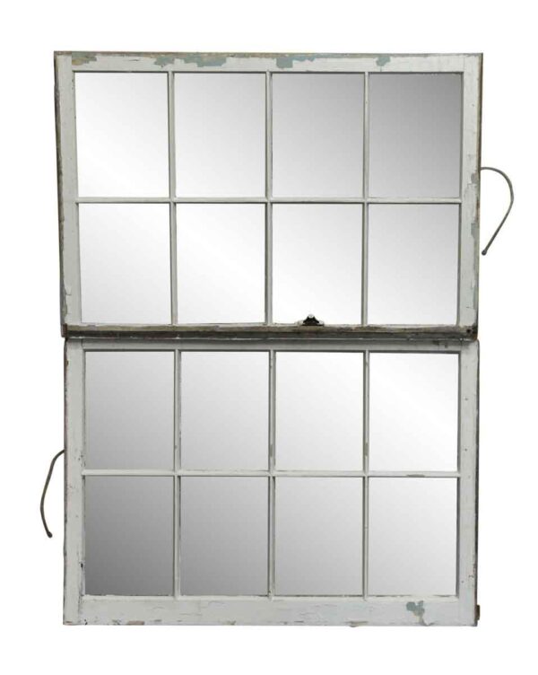 Reclaimed Windows - Pair of Double Wood Frame Windows