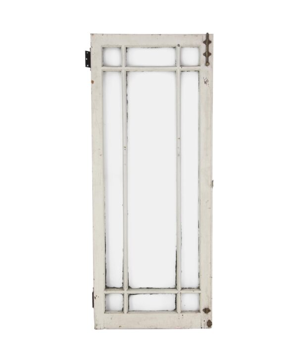 Reclaimed Windows - Reclaimed 9 Lite Arts & Crafts Wood Frame Window 56.25 x 23