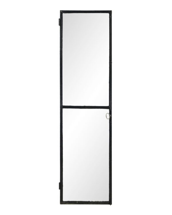 Reclaimed Windows - Reclaimed Black Steel 2 Lite Window 75.625 x 20.5 in.