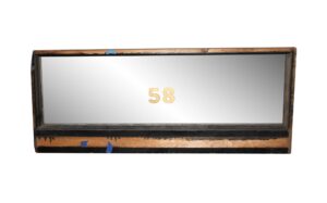 Reclaimed Windows - Reclaimed Transom Window with No. 58 65.5 x 26