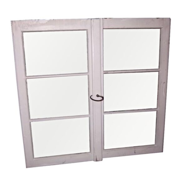 Reclaimed Windows - Triple Pane Sliding Glass Window 39 x 43.75