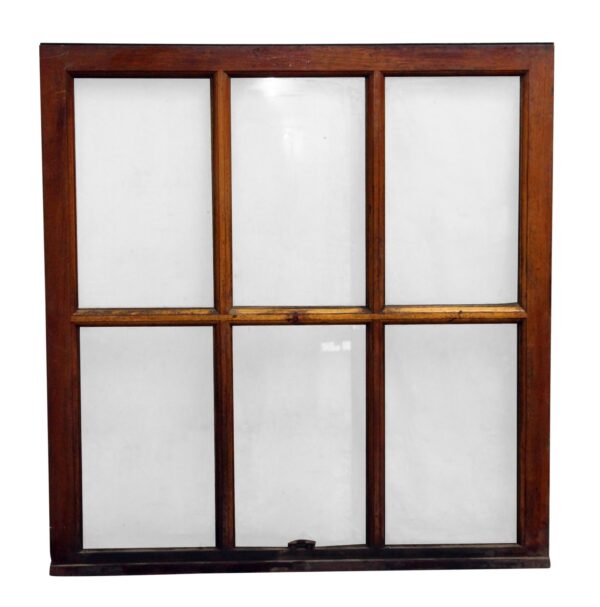Reclaimed Windows - Wood Frame Six Pane Window
