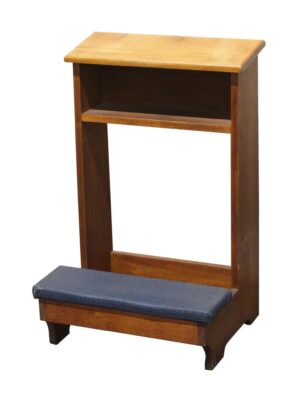 Religious Antiques - Reclaimed Wooden Church Kneeler