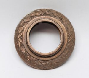 Rosettes - Antique Brass Ornate Rosette