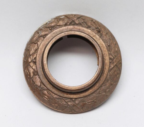 Rosettes - Antique Brass Ornate Rosette