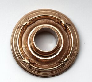 Rosettes - Cast Polished Brass Rosette