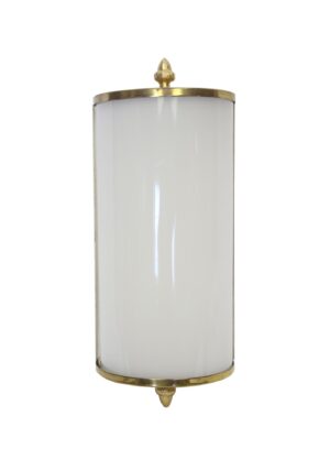 Sconces & Wall Lighting - Modern Brass & White Resin Pineapple Finial Wall Sconce