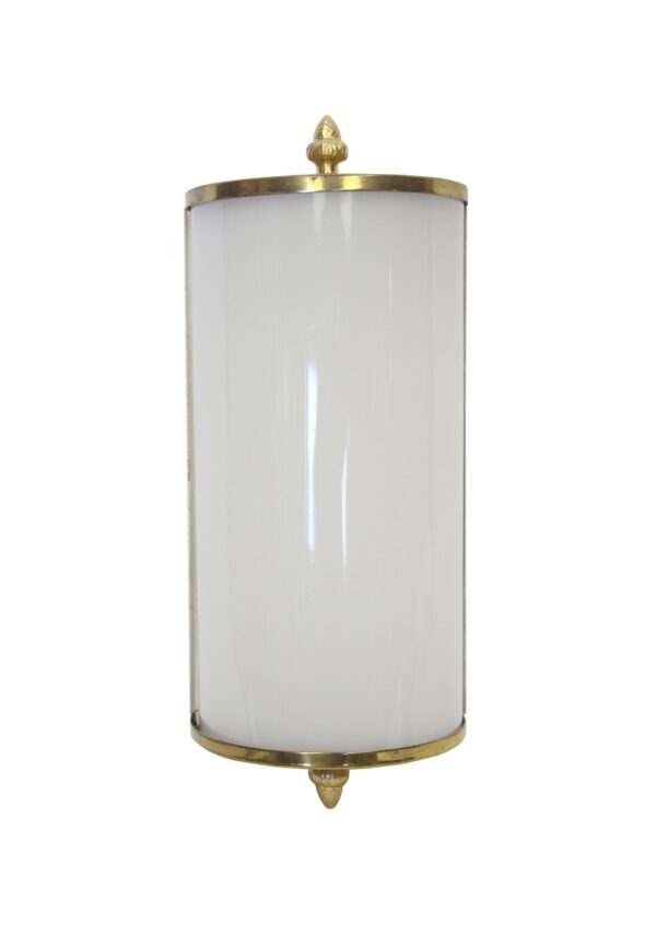 Sconces & Wall Lighting - Modern Brass & White Resin Pineapple Finial Wall Sconce