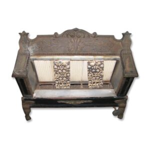 Screens & Covers - Antique Cast Iron Kozze Fireplace Heating Element