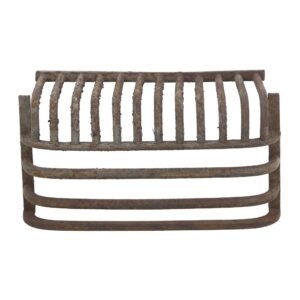 Screens & Covers - Reclaimed Cast Iron Fireplace Grill