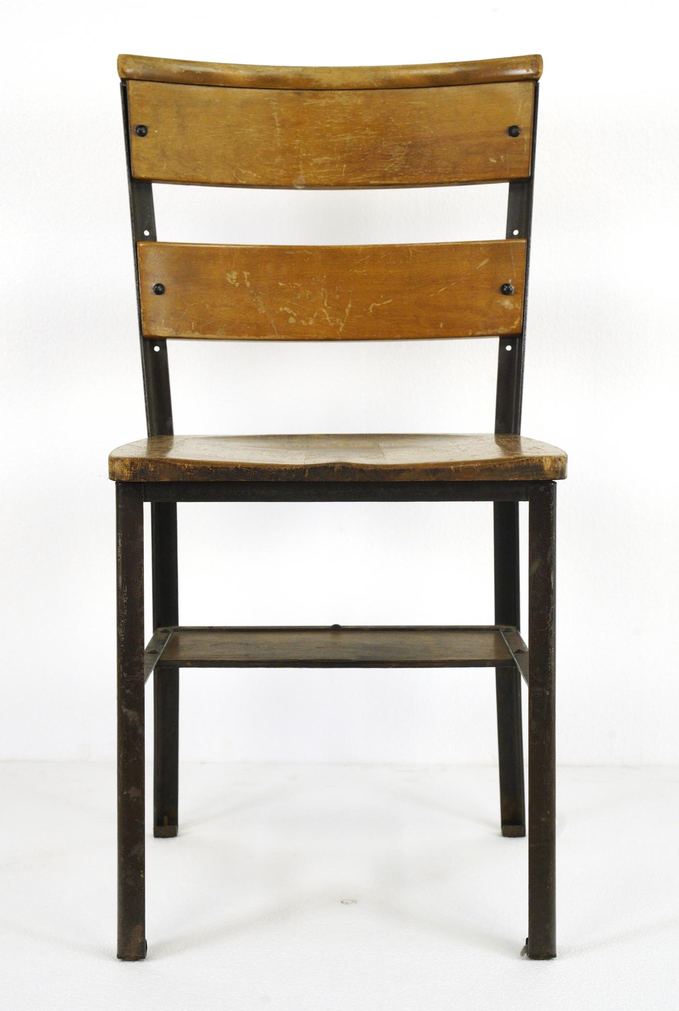 Old steel chair discount