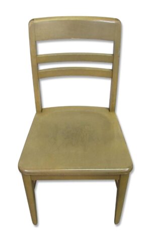Seating - Old Wooden Blonde Chair