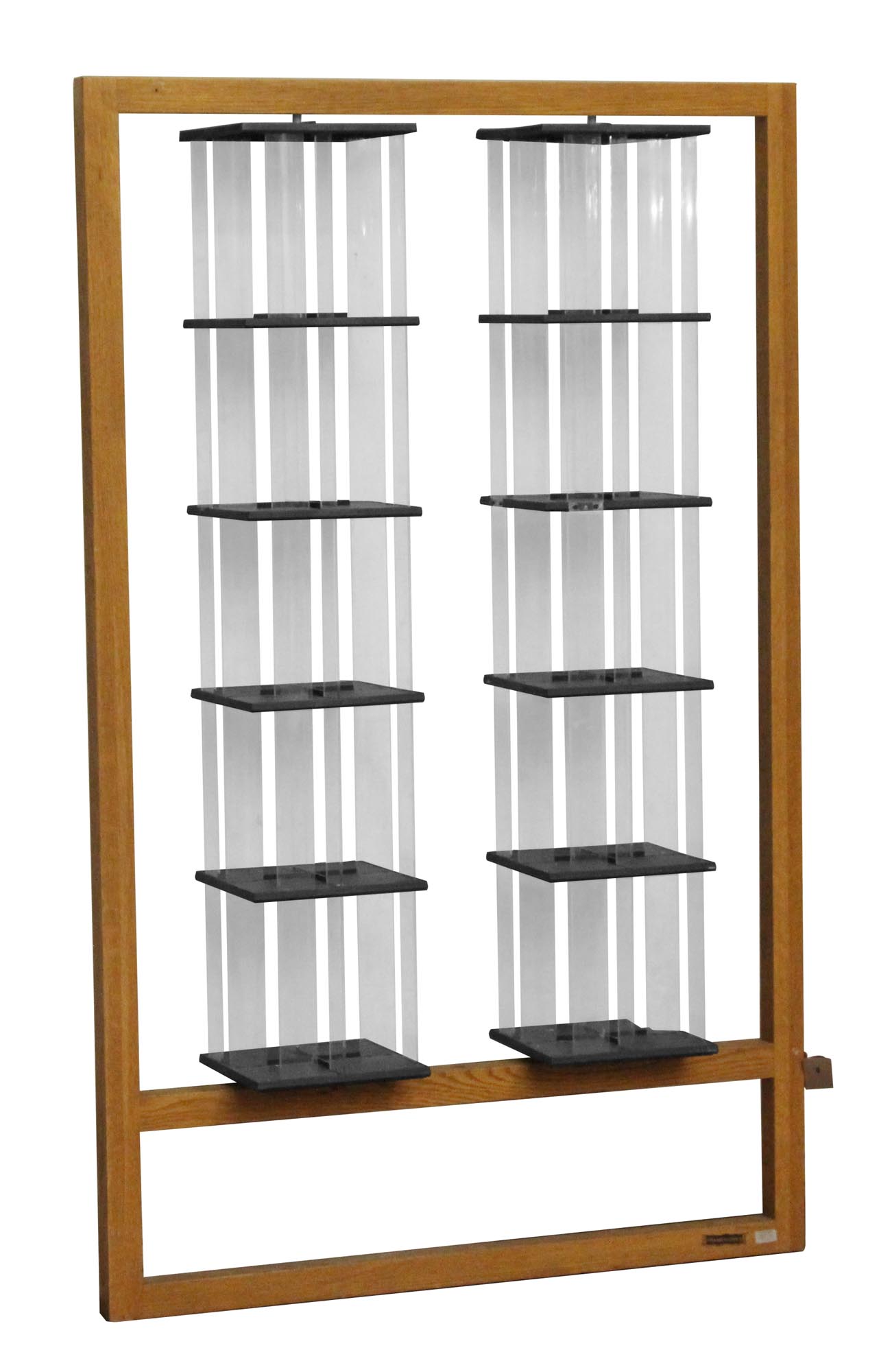 Frameworks Mid Century Display Frame with Rotating Shelves | Olde Good ...