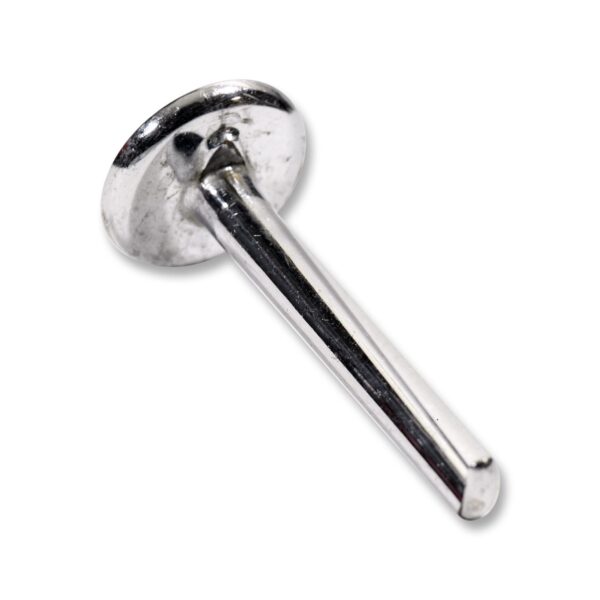 Single Hooks - 1950s Chrome Plated Brass Bathroom Hook Single Hooks - 1950s Chrome Plated Brass Bathroom Hook