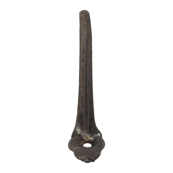 Single Hooks - Antique One Arm 2.5 in. Cast Iron Wall Hook