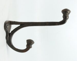 Single Hooks - Black Cast Iron Traditional Wall Hook