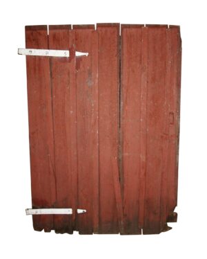Specialty Doors - 20th Century Hand Crafted Rustic Wooden Barn Door 75.5 x 53.5