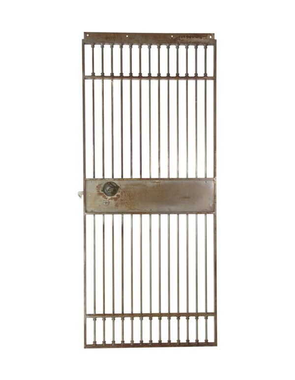 Specialty Doors - Antique Steel Bank Vault Door 77.5 x 33