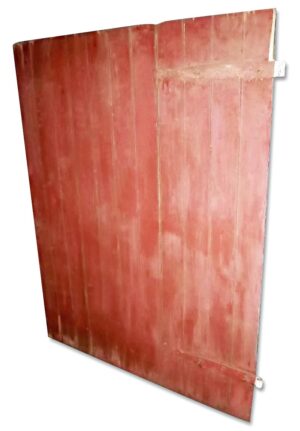 Specialty Doors - Vintage Red Wood Barn Door 62 x 49