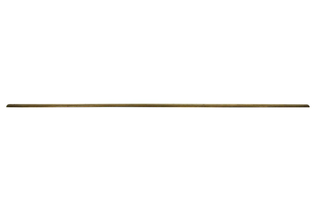 Reclaimed 143.75 in. Solid Brass Handrail | Olde Good Things