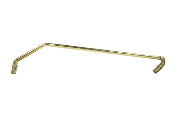 Staircase Elements - Reclaimed 51.5 in. Tassel Ends Polished Brass Plated Steel Railing